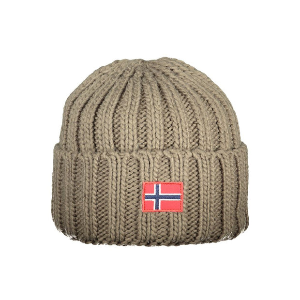 Brown Marabou Men Cap