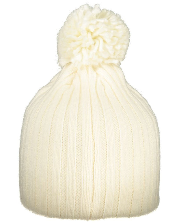 White Polyester Women Hat