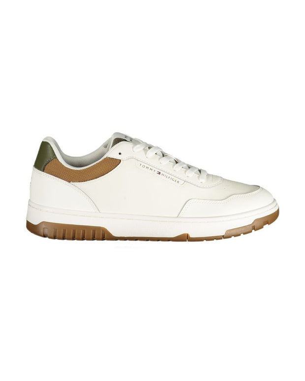 White Leather Men Sneaker