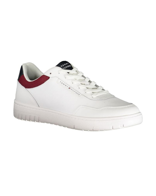 White Leather Men Sneaker