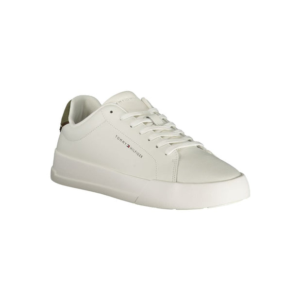 White Leather Men Sneaker