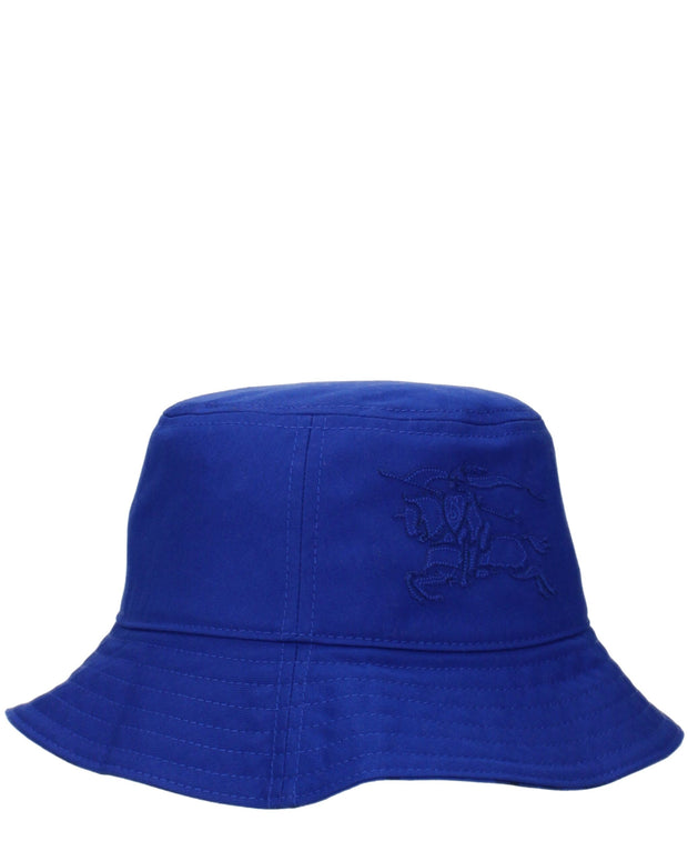Blue Fabric Bucket Hat