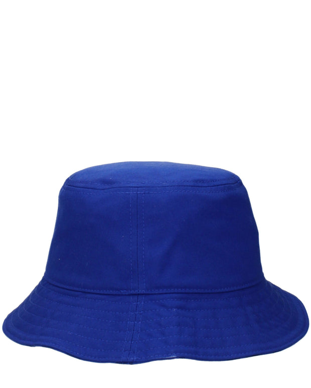 Blue Fabric Bucket Hats
