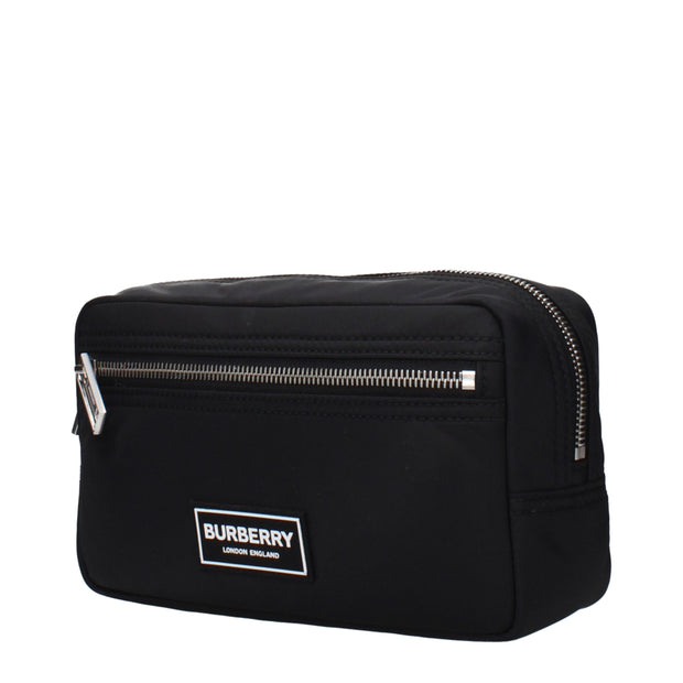 Black Nylon Clutch Bags