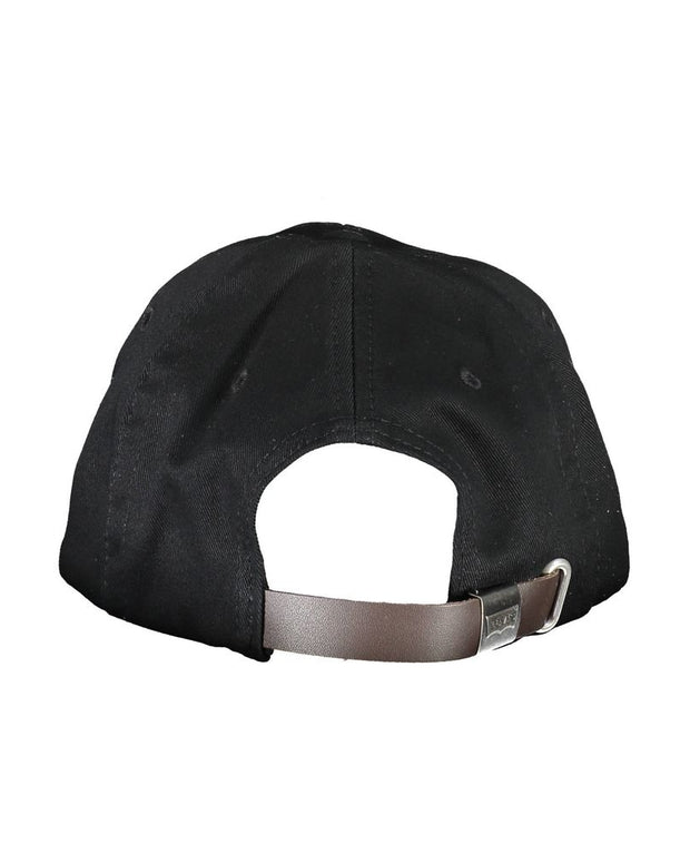 Black Cotton Hat