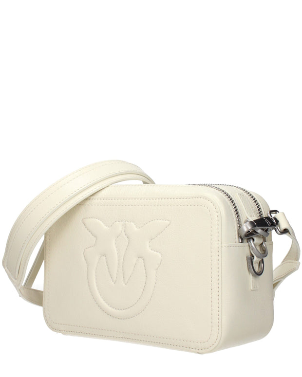 White Leather Crossbody Bag
