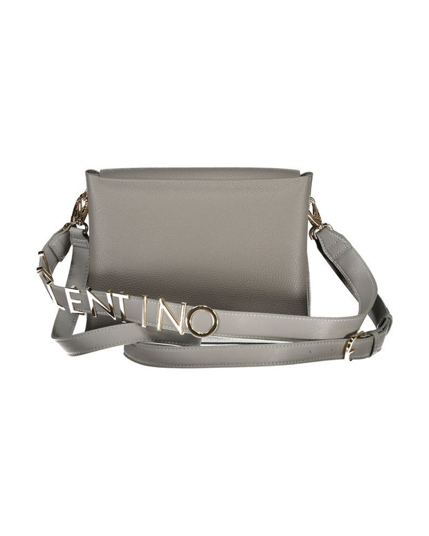 Gray Polyethylene Handbag