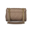 Brown Polyethylene Women Handbag