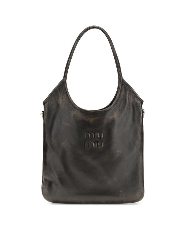 Brown Calf Leather Bos Taurus Shoulder Bag