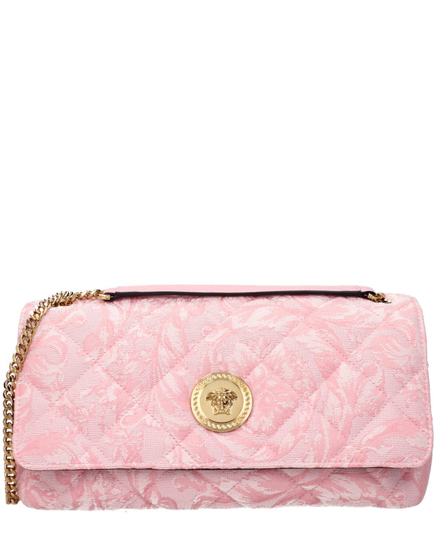 Pink Fabric Shoulder Bag