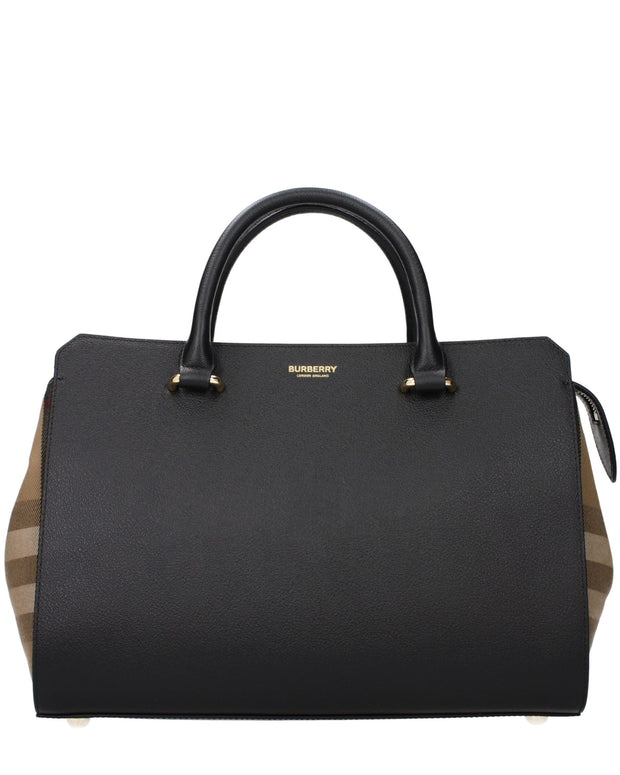 Black Leather Handbag