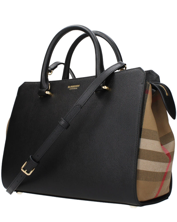 Black Leather Handbag