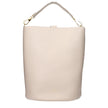 Beige Leather Handbag