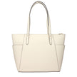 Beige Leather Shoulder Bag