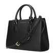 Black Fabric Handbag