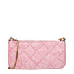 Pink Fabric Crossbody Bag