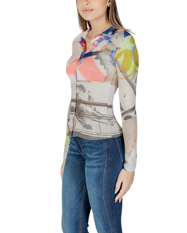 Multicolor Polyester Blouse