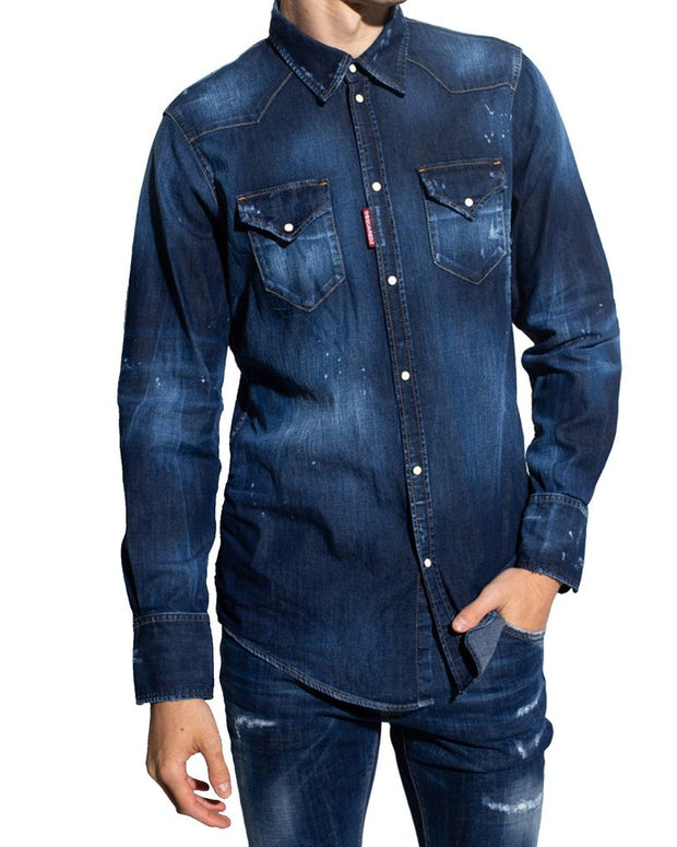Blue Denim Shirt