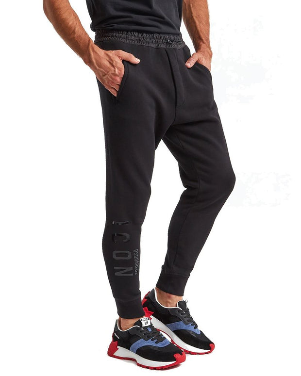 Black Cotton Joggers (Workout Pants)