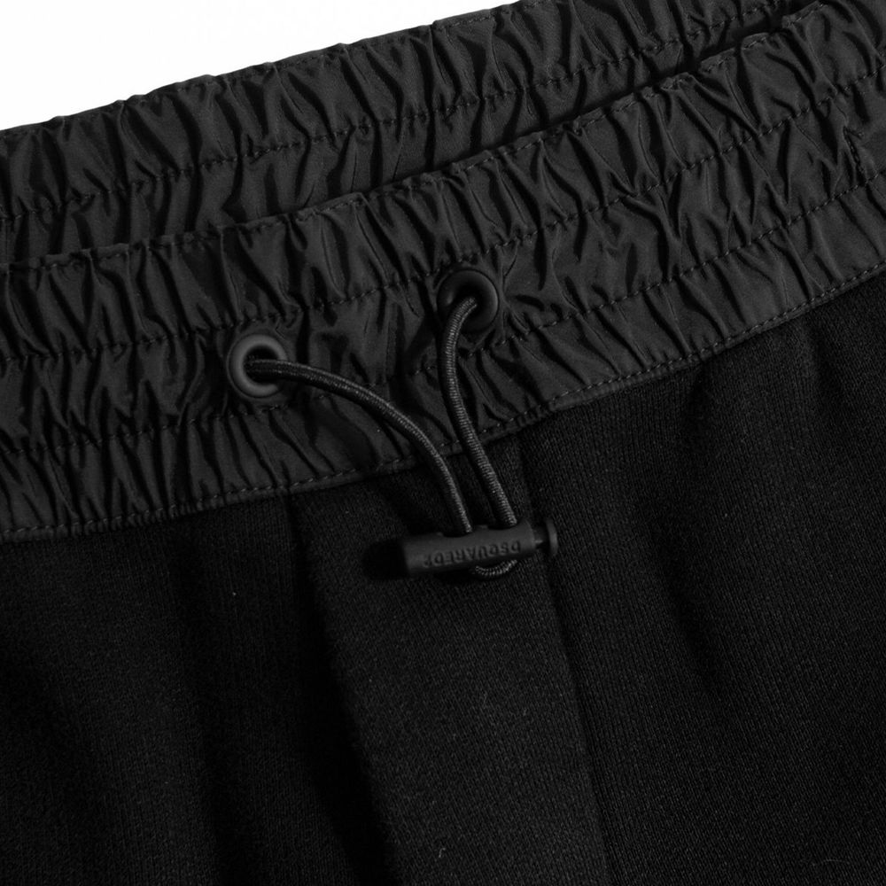 Black Cotton Joggers (Workout Pants)