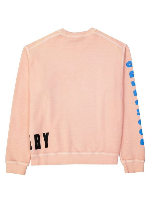 Orange Cotton Sweatshirt
