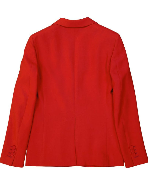 Red Viscose Coat