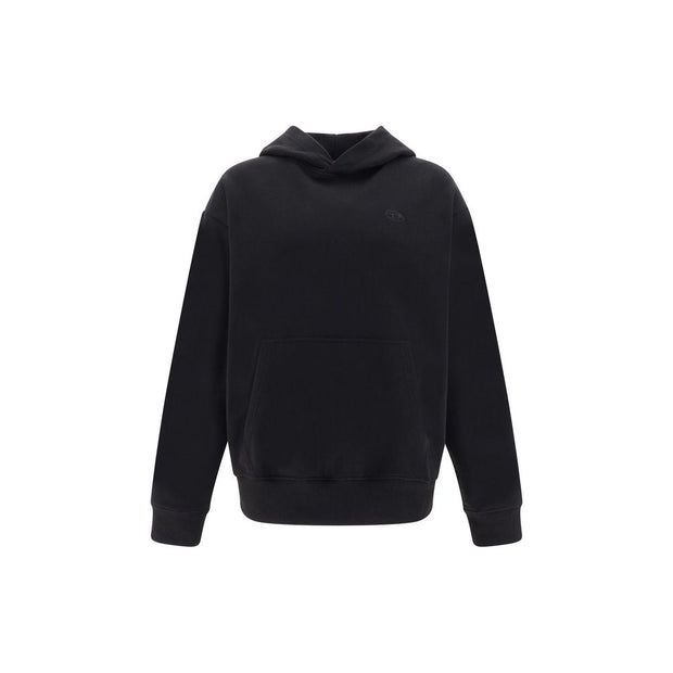 Black Elastane Sweatshirt