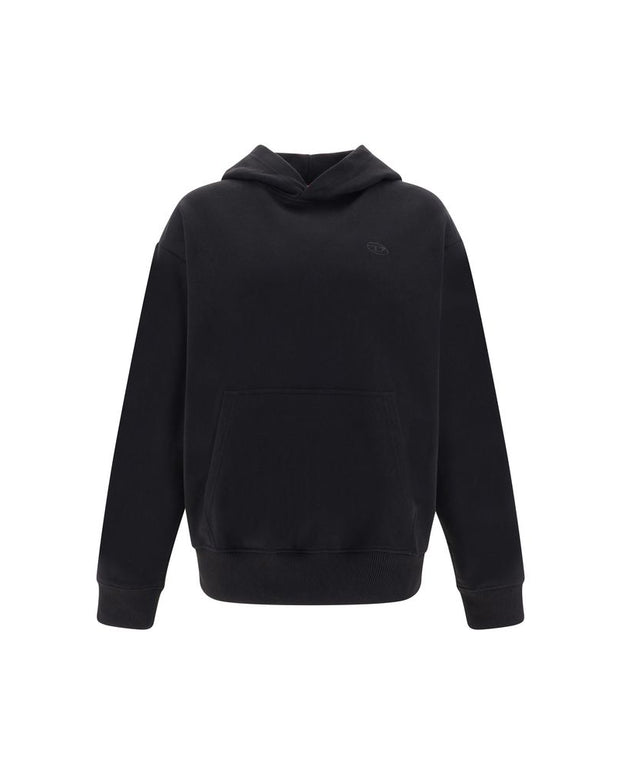 Black Elastane Sweatshirt