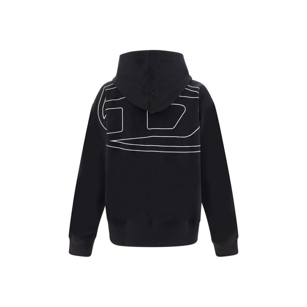 Black Elastane Sweatshirt