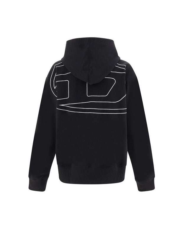 Black Elastane Sweatshirt