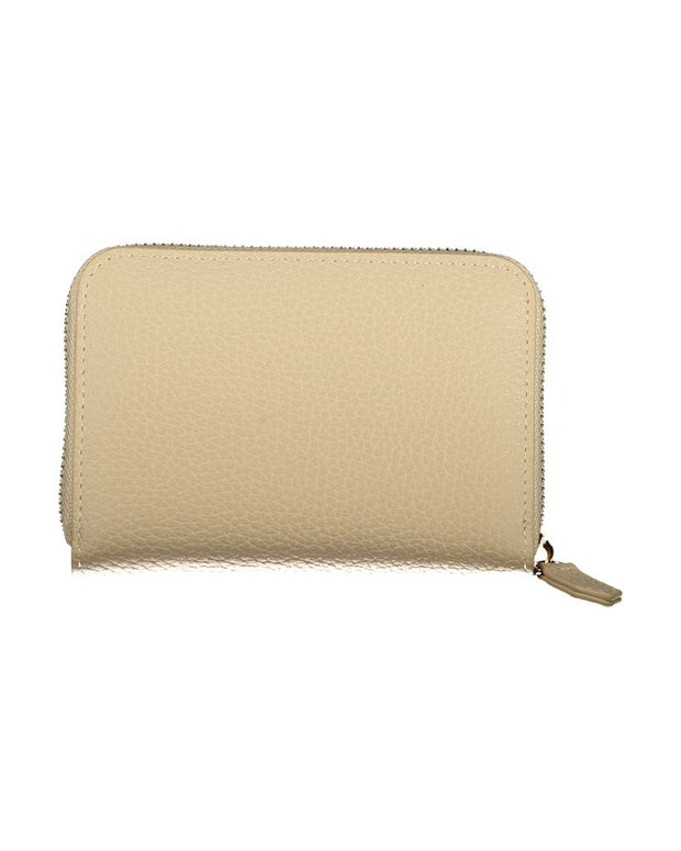 Beige Polyethylene Wallet
