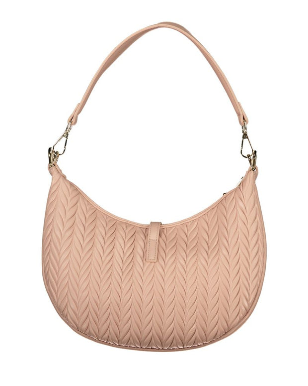 Pink Polyethylene Handbag