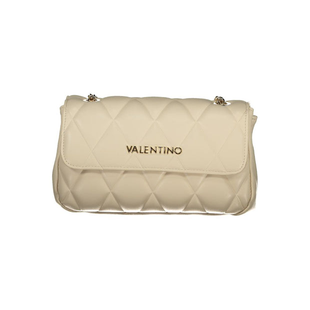 Beige Polyethylene Handbag