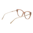 Beige Acetate & Metal Glasses (Frames)