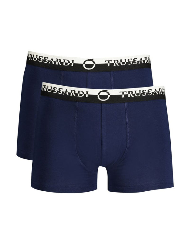 Blue Cotton Underwear