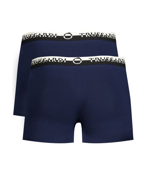 Blue Cotton Underwear