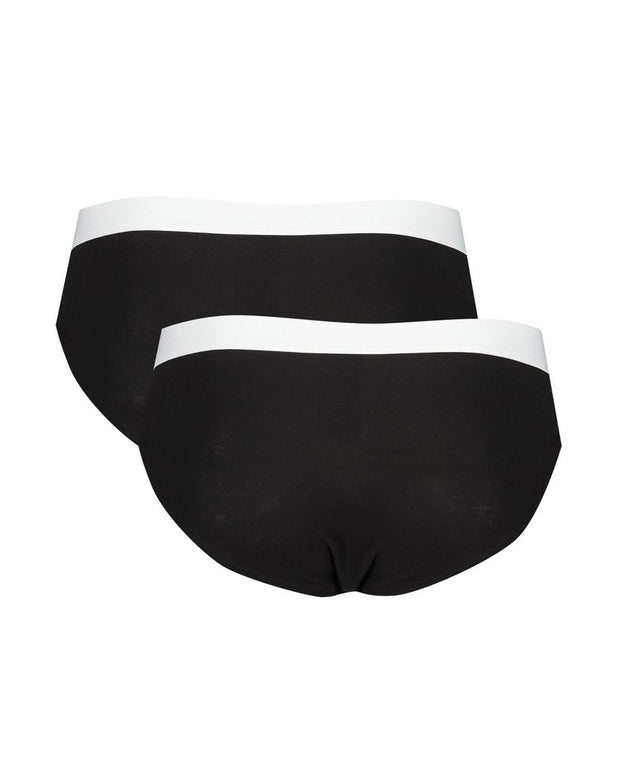 Black Cotton Underwear