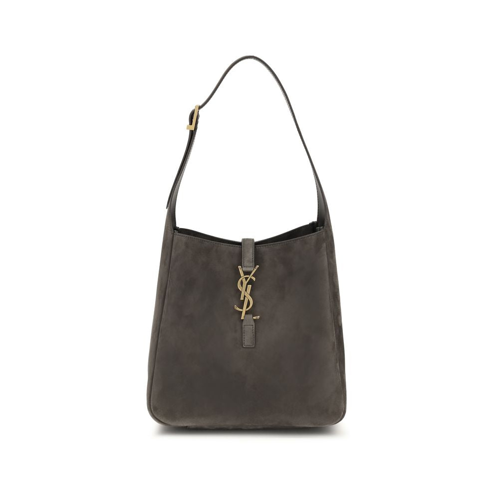 Gray Calf Leather Bos Taurus Shoulder Bag