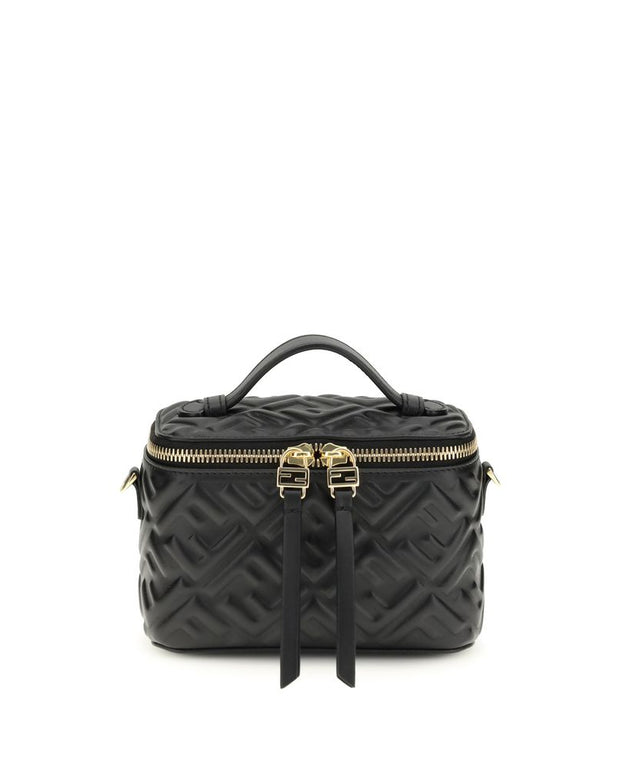 Black Calf Leather Bos Taurus Shoulder Bag