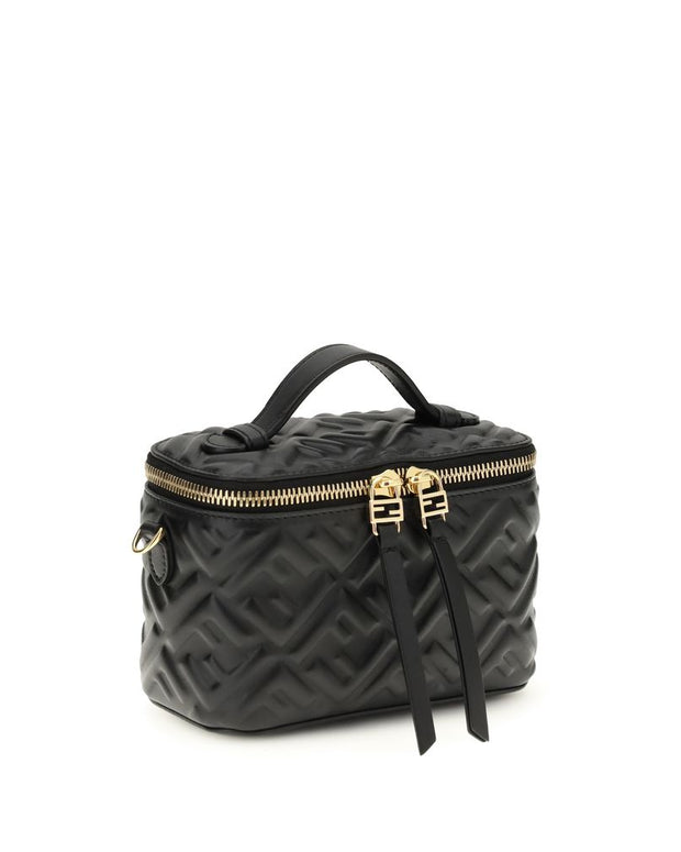 Black Calf Leather Bos Taurus Shoulder Bag