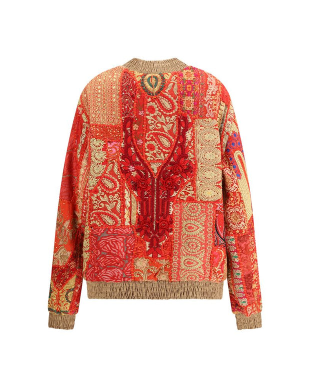 Multicolor Cotton Bomber