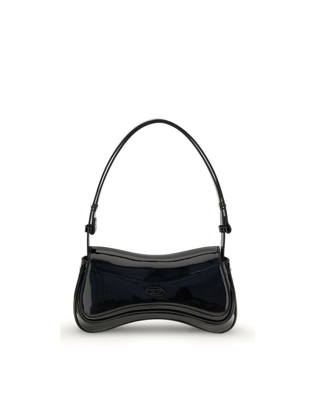 Black Polyethylene Clutch Bag