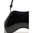 Black Polyethylene Shoulder Bag