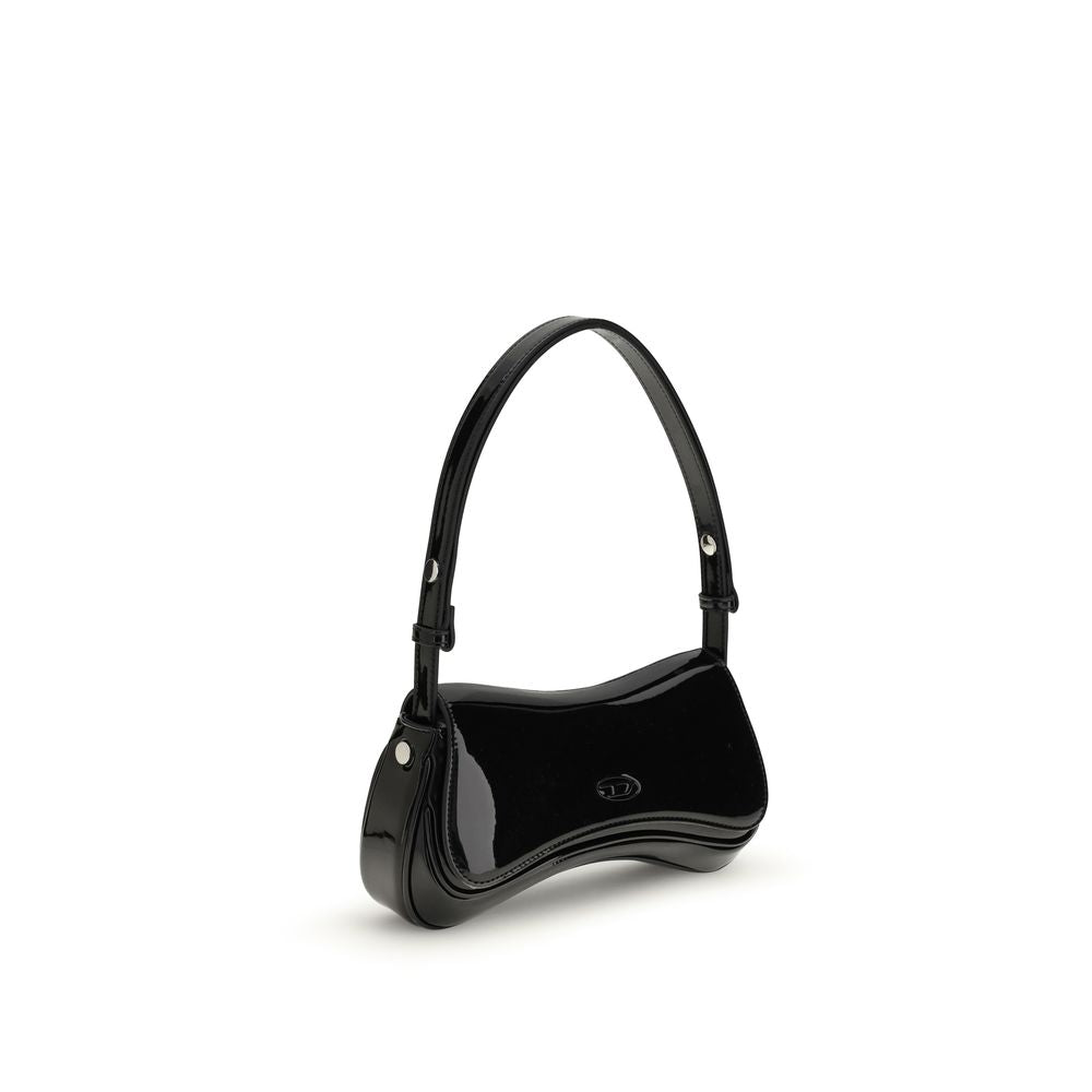 Black Polyethylene Clutch Bag