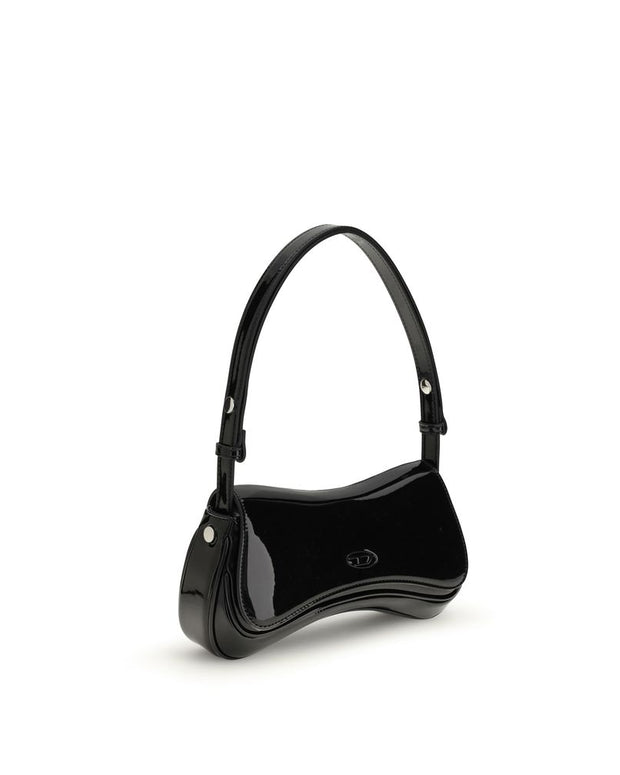 Black Polyethylene Clutch Bag