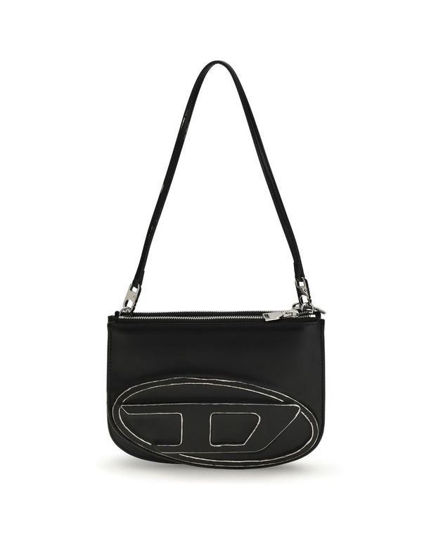 Black Calf Leather Bos Taurus Shoulder Bag