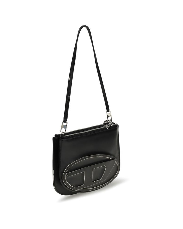 Black Calf Leather Bos Taurus Shoulder Bag