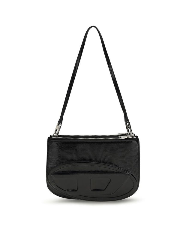 Black Calf Leather Bos Taurus Shoulder Bag