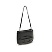 Black Calf Leather Bos Taurus Shoulder Bag