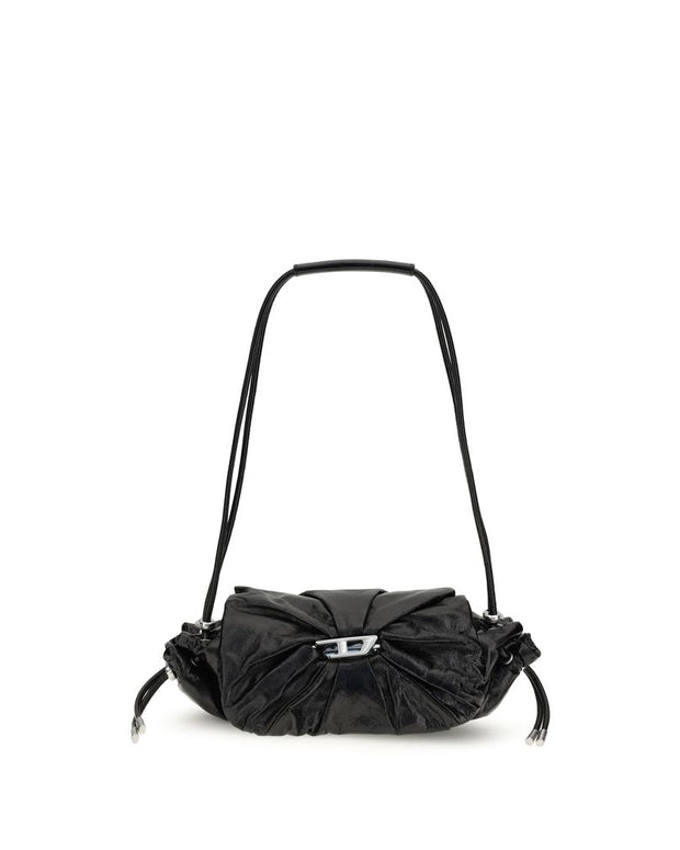 Black Calf Leather Bos Taurus Shoulder Bag